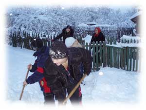 Уборка снега
